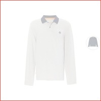 Timberland longsleeve Tipped Piq polo