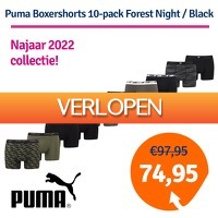 1dagactie.nl: 10 x Puma boxershorts