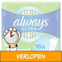 16 x Always maandverband Ultra Normal 16 stuks