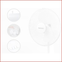 Beldray ventilator - wit - 16 inch