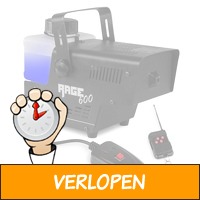 BeamZ RAGE600 rookmachine 600W met draadloze afstandsbe..