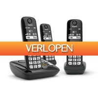 Expert.nl: Gigaset huistelefoon A735 A Trio zwart
