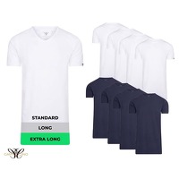 Bekijk de deal van Voordeelvanger.nl: 4 x extra lange T-shirts