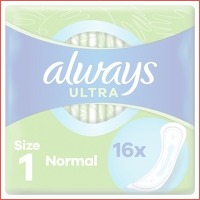 16 x Always maandverband Ultra Normal 16..