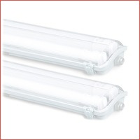 2 x V-Tac TL-armatuur met LED-buizen