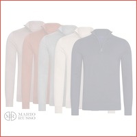 Mario Russo half zip sweater