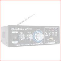 SkyTronic AV-360 stereo versterker met m..