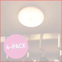 4-PACK Draadloze Oplaadbare Spots