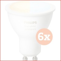 Philips Hue White Ambiance GU10 6-pack