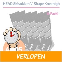 HEAD Skisokken Unisex V-Shape Kneehigh 6-pack