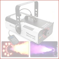 BeamZ S1500LED rookmachine met DMX en LE..