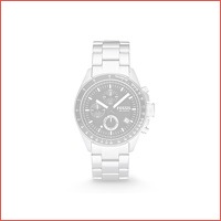 Fossil Quartz RVS Horloge met Chronograa..