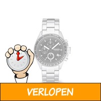 Fossil Quartz RVS Horloge met Chronograaf