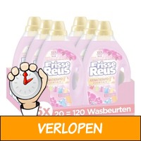 120 wasbeurten frisse/witte Reus vloeibaar wasmiddel