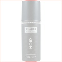 6 x Amando deodorant spray Noir 150 ml