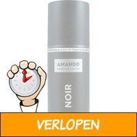 6 x Amando deodorant spray Noir 150 ml