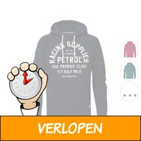 Petrol sportieve heren hoodie