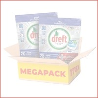 172-pack Dreft All-in-One Platinum vaatw..