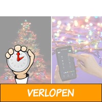 Smart gekleurde kerstverlichting