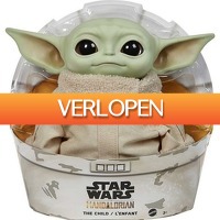 Dagaanbieding: Star Wars The Mandalorian Baby Yoda 29 cm Pluche