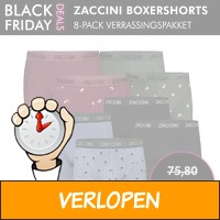 Zaccini Boxershorts 8-pack Verrassingspakket