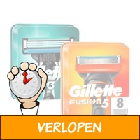 8 x Gillette scheermesjes