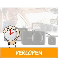 Guardo Full HD Dashcam - Voor-en achtercamera - 1080P