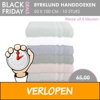 Byrklund handdoek 50 x 100 - 10 stuks