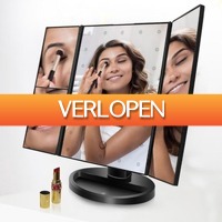 Koopjedeal.nl 2: 4-in-1 LED Make-up Spiegel met  Vergrootfunctie