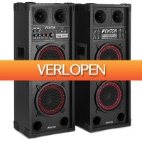 MaxiAxi.com: Fenton SPB-210 Actieve speakerset 2x 10