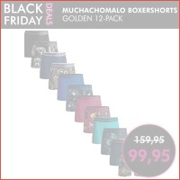 Muchachomalo Boxershorts Golden 12-pack