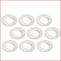 9 x Nordlux Canis dimbare LED spot