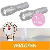 2 x militaire zaklamp