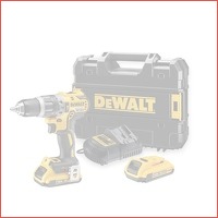 DeWalt borstelloze combiboor + 2 x 2.0Ah..