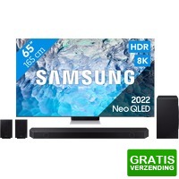 Bekijk de deal van Coolblue.nl 1: Samsung Neo QLED 8 K 65QN900B (2022) + Soundbar