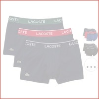 3x Lacoste Boxershort | Heren