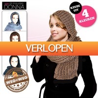voorHAAR.nl: Donna di Maurizio sjaal met muts