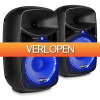 MaxiAxi.com: Vonyx VPS082 A geluidsinstallatie 400W met Bluetooth en LED's