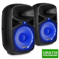 Bekijk de deal van MaxiAxi.com: Vonyx VPS082 A geluidsinstallatie 400W met Bluetooth en LED's