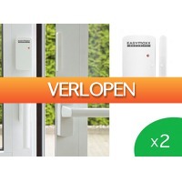 DealDonkey.com 3: Cleanmaxx - draadloos alarmsysteem - voor deuren en ramen met 2 sensoren
