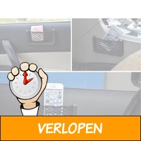 Set van 2 netjes voor spullen in de auto