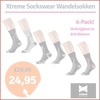 Xtreme Sockswear Wandelsokken 6-pack -