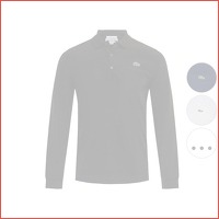 Lacoste Slim Fit longsleeve polo