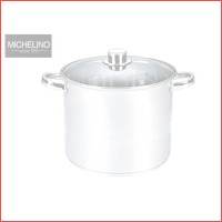 Michelino RVS soeppan 21 liter - 34 x 2..