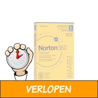 Norton 360 deluxe jaarabonnement 5 apparaten 50 GB