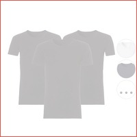 3 x Ten Cate Bamboo basic heren T-shirt