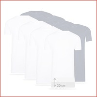 4-pack extra lange T-shirts