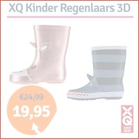 XQ Kinder Regenlaarzen 3D - keuze