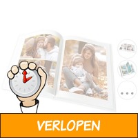 Voucher: A4-fotoboek hardcover 108 pagina's