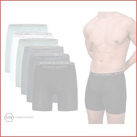 6 x Mario Russo Long Fit Boxers Mix